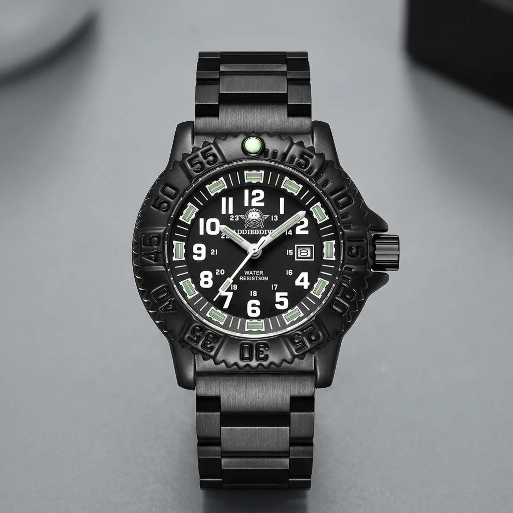 Reloj deportivo-militar ADDIESDIVE de cuarzo