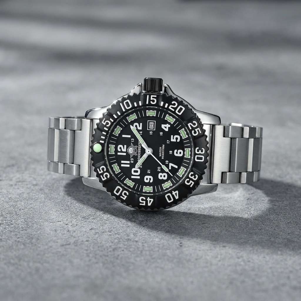 Reloj ADDIESDIVE de cuarzo con estilo militar